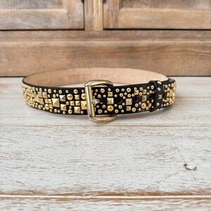 Streets Ahead Studded Leather Belt